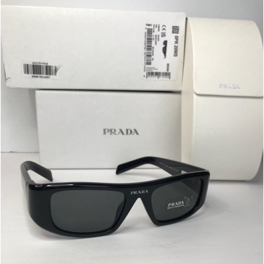 Authentic PRADA PR 20WS Black/dark Grey (1AB-5S0 - Picture 11 of 13